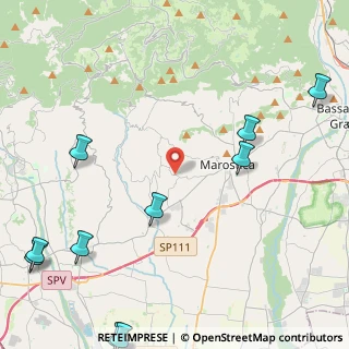 Mappa Strada Provinciale, 36060 Molvena VI, Italia (6.64545)