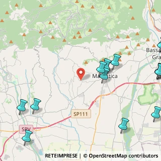 Mappa Strada Provinciale, 36060 Molvena VI, Italia (6.93)