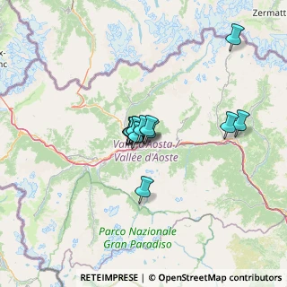 Mappa Loc. Grand-Chemin, 11020 Quart AO, Italia (8.35)