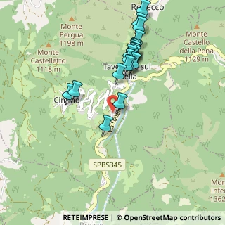 Mappa Via Basiò, 25060 Tavernole sul Mella BS, Italia (0.9355)