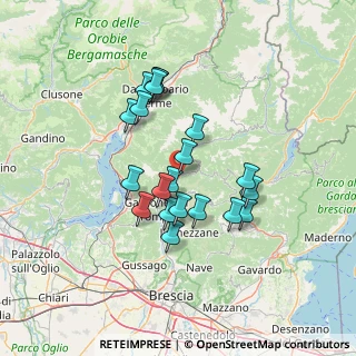 Mappa Via Basiò, 25060 Tavernole sul Mella BS, Italia (11.6115)