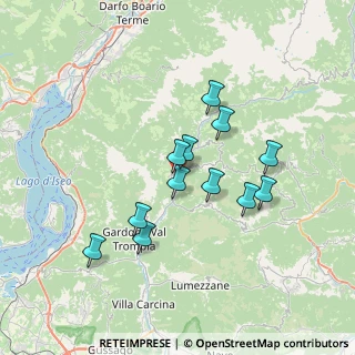 Mappa Via Basiò, 25060 Tavernole sul Mella BS, Italia (5.91833)