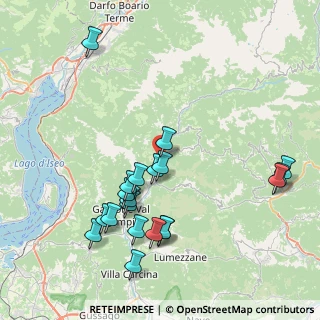 Mappa Via Basiò, 25060 Tavernole sul Mella BS, Italia (8.63)