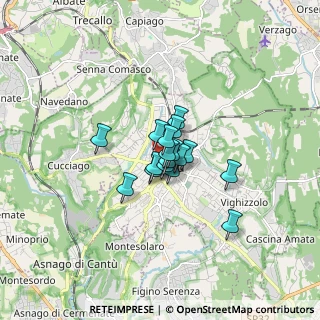 Mappa Piazza Sirtori, 22063 Cantù CO, Italia (0.84529)
