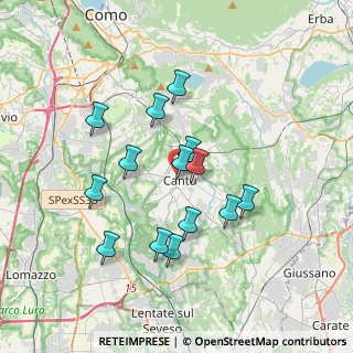 Mappa Piazza Sirtori, 22063 Cantù CO, Italia (3.13714)