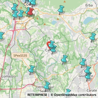 Mappa Piazza Sirtori, 22063 Cantù CO, Italia (6.758)
