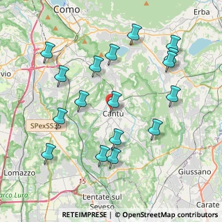 Mappa Piazza Sirtori, 22063 Cantù CO, Italia (4.29706)