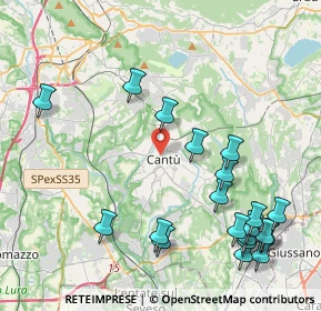 Mappa Piazza Sirtori, 22063 Cantù CO, Italia (5.0355)