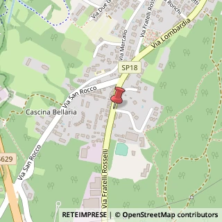Mappa Via Fratelli Rosselli,  40, 21029 Vergiate, Varese (Lombardia)