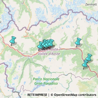 Mappa Strada Statale 26 della Valle d'Aosta, 11020 Aosta AO, Italia (11.58636)