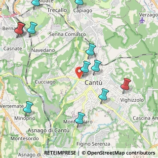 Mappa Via Papa Giovanni XXIII, 22063 Cantù CO, Italia (2.70917)