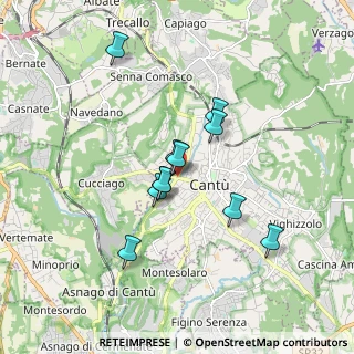 Mappa Via Papa Giovanni XXIII, 22063 Cantù CO, Italia (1.41)