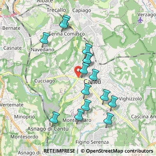 Mappa Via Papa Giovanni XXIII, 22063 Cantù CO, Italia (1.85667)