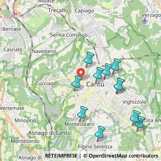 Mappa Via Papa Giovanni XXIII, 22063 Cantù CO, Italia (2.06091)