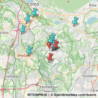 Mappa Via Papa Giovanni XXIII, 22063 Cantù CO, Italia (2.85917)