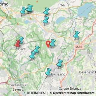 Mappa Via Monte Bianco, 22040 Brenna CO, Italia (4.85)