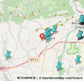 Mappa Via Toaldo, 36063 Marostica VI, Italia (5.842)
