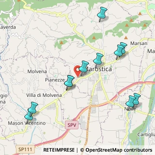Mappa Via A. Palladio, 36063 Marostica VI, Italia (2.31182)