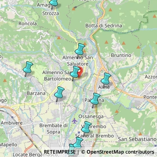 Mappa Via Quartiere Ronco, 24031 Almenno San Salvatore BG, Italia (2.67455)