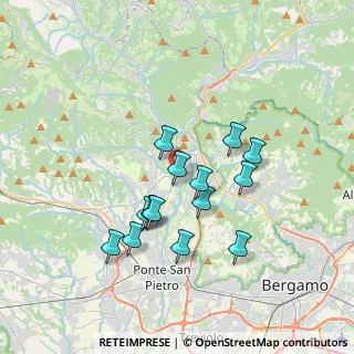 Mappa Via Quartiere Ronco, 24031 Almenno San Salvatore BG, Italia (3.06643)