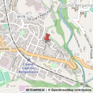 Mappa Via Trieste, 9, 24034 Cisano Bergamasco, Bergamo (Lombardia)