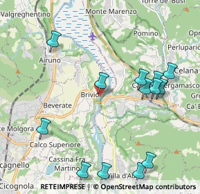 Mappa Piazza Lavelli de Capitani, 23883 Brivio LC, Italia (2.41308)