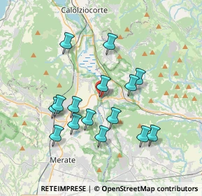 Mappa Piazza Lavelli de Capitani, 23883 Brivio LC, Italia (3.418)