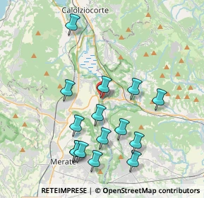 Mappa Piazza Lavelli de Capitani, 23883 Brivio LC, Italia (3.998)