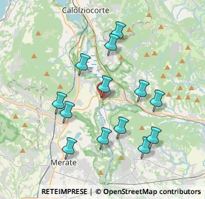 Mappa Piazza Lavelli de Capitani, 23883 Brivio LC, Italia (3.60385)