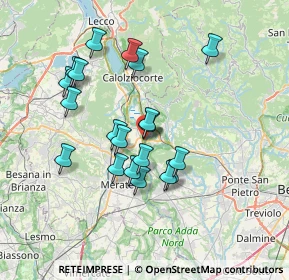 Mappa Piazza Lavelli de Capitani, 23883 Brivio LC, Italia (6.404)