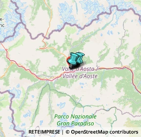 Mappa Corso Pere Laurent, 11100 Aosta AO, Italia (4.40091)