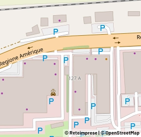 Mappa Frazione amerique, 11020 Saint Christophe AO, Italia (0.08462)