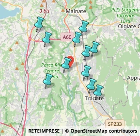 Mappa Via Arno, 21043 Castiglione Olona VA, Italia (3.1)