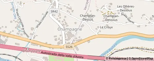 Mappa Verrayes
