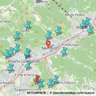 Mappa Via Giovanni XXIII Papa, 24027 Nembro BG, Italia (2.988)