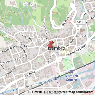 Mappa Via Papa Giovanni XXIII, 24027 Nembro BG, Italia, 24027 Nembro, Bergamo (Lombardia)