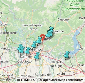 Mappa Via Giovanni XXIII Papa, 24027 Nembro BG, Italia (12.28833)