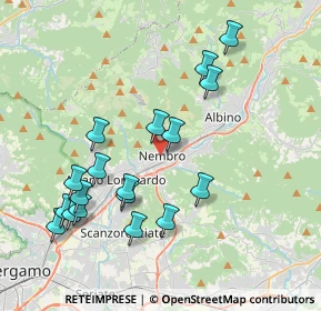 Mappa Via Giovanni XXIII Papa, 24027 Nembro BG, Italia (4.04222)