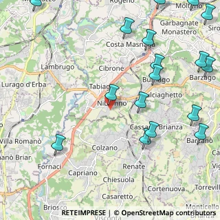 Mappa Via Luciano Manara, 23895 Nibionno LC, Italia (2.98941)