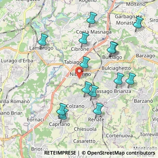 Mappa Via Luciano Manara, 23895 Nibionno LC, Italia (2.14143)