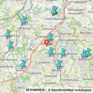 Mappa Via Luciano Manara, 23895 Nibionno LC, Italia (2.65)