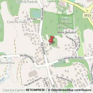 Mappa Via Varese, 10/D, 22070 Appiano Gentile, Como (Lombardia)