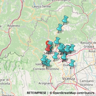 Mappa Contrada Rotolon, 36015 Schio VI, Italia (11.3185)