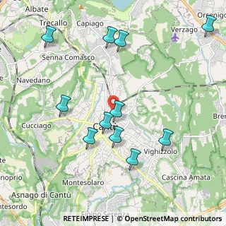Mappa Via Maddalena Umberto, 22063 Cantù CO, Italia (2.16)
