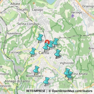 Mappa Via Maddalena Umberto, 22063 Cantù CO, Italia (1.81545)