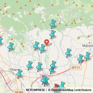 Mappa Via Valle Zaccona, 36030 Fara Vicentino VI, Italia (6.0525)