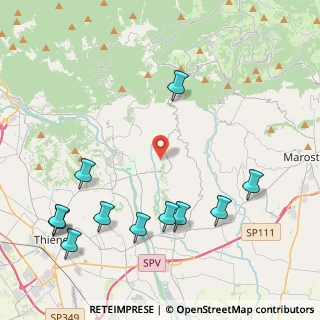 Mappa Via Valle Zaccona, 36030 Fara Vicentino VI, Italia (5.13909)