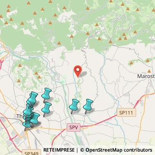 Mappa Via Valle Zaccona, 36030 Fara Vicentino VI, Italia (6.43167)