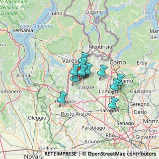 Mappa Via Adda, 21043 Castiglione Olona VA, Italia (7.785)