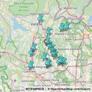 Mappa Via Adda, 21043 Castiglione Olona VA, Italia (6.51056)